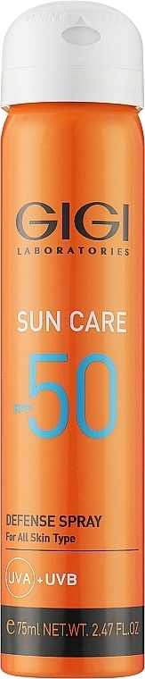 Gigi Спрей сонцезахисний з SPF 50 Sun Care Defense Spray SPF 50 - фото N1