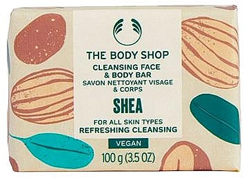 The Body Shop Мило "Ши" Face And Body Shea Soap - фото N1