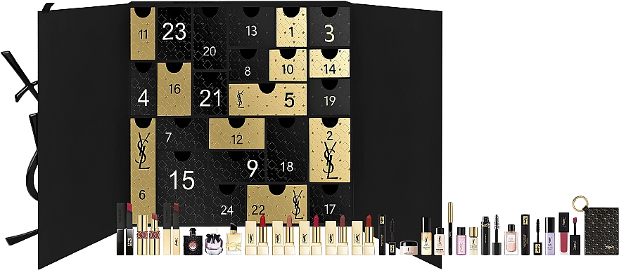 Yves Saint Laurent Набор "Адвент-календарь", 24 продукта - фото N1