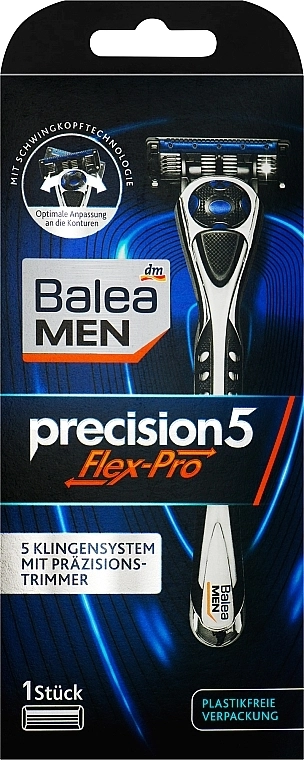 Balea Станок для бритья Men Precision 5 Flex-Pro - фото N1