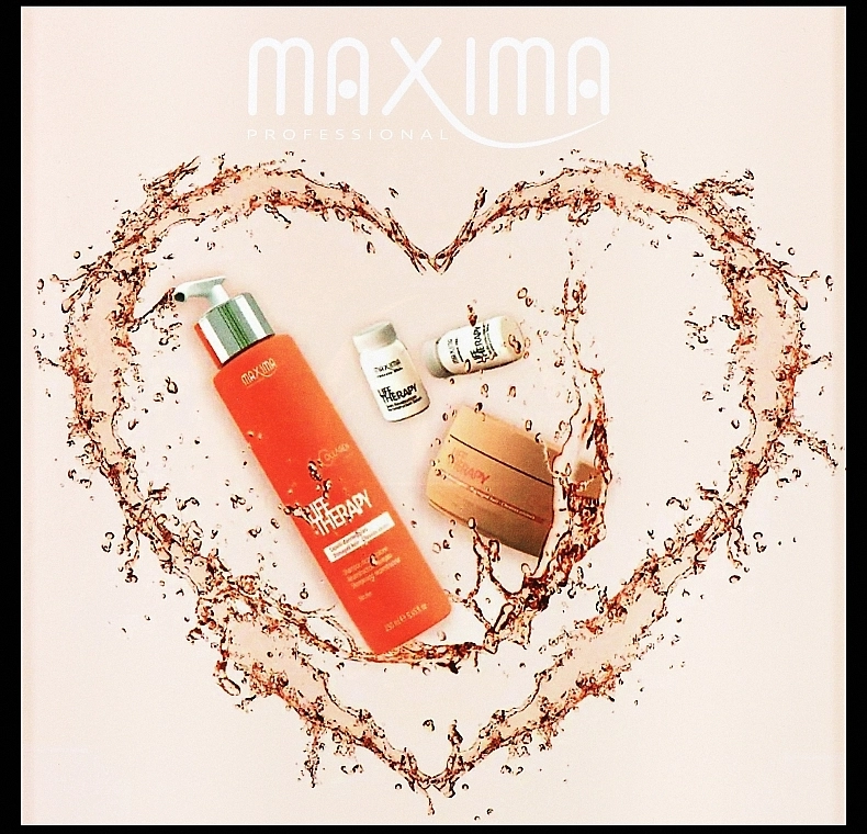 Maxima Набір Life Therapy & Free Style (mask/250ml + shmp/250ml + h/spray/200ml + comb) - фото N1