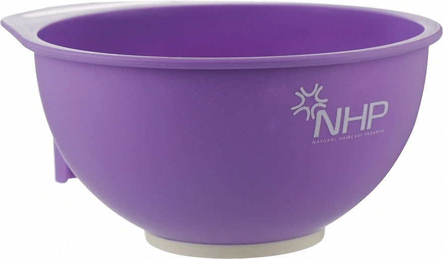 Maxima Мисочка для размешивания краски или косметических продуктов, сиреневая NHP Bowl - фото N1