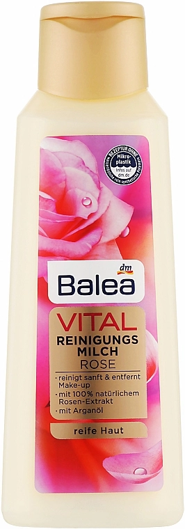 Balea Очищувальне молочко для обличчя Vital Rose - фото N1