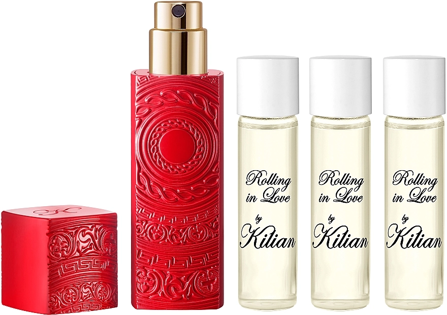 Kilian Paris Rolling in Love Refillable Travel Set Набір для подорожей (edp/4x7.5ml) - фото N1