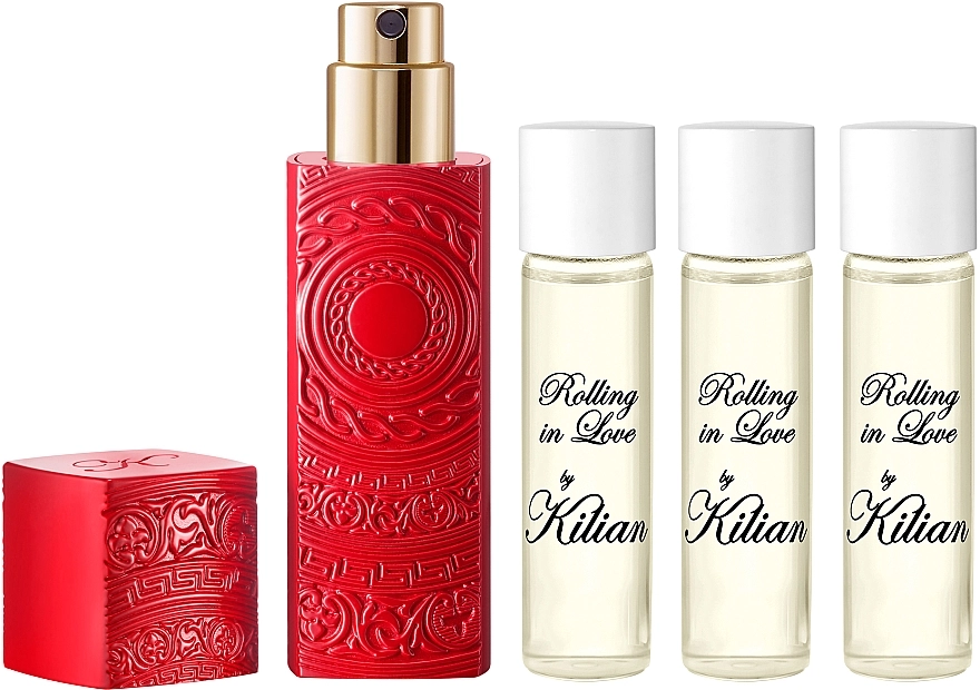 Kilian Paris Rolling in Love Refillable Travel Set Набор для путешествий (edp/4x7.5ml) - фото N1