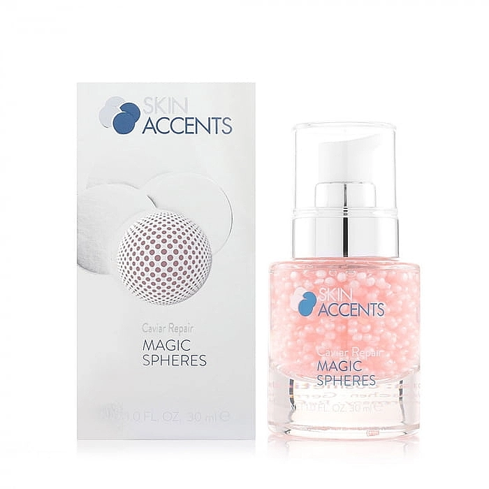 Inspira:cosmetics Сыворотка с жемчужинами "Восстановление икрой" Skin Accents Caviar Repair Magic Spheres - фото N1