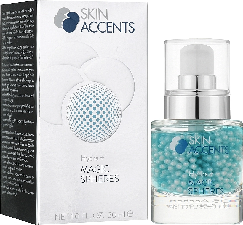 Inspira:cosmetics Сироватка з перлинками "Зволоження+" Skin Accents Hydra+ Magic Spheres - фото N2