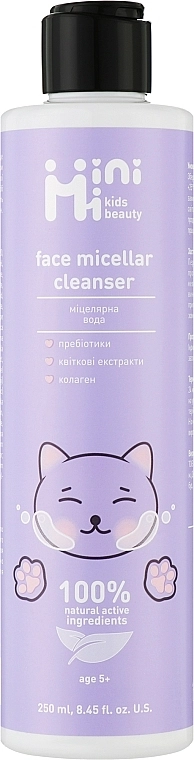 MiniMi Міцелярна вода Kids Beauty Face Micellar Cleanser - фото N1