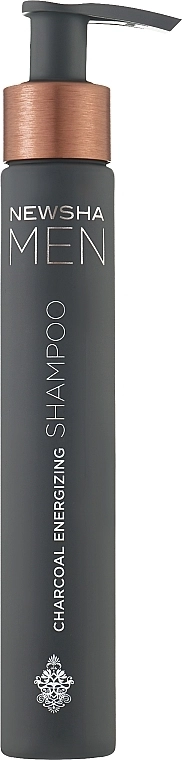 Newsha Увлажняющий шампунь для ежедневного применения Men Charcoal Energizing Shampoo - фото N1
