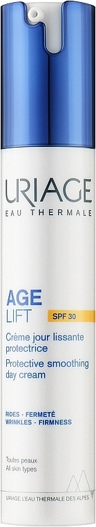 Uriage Захисний розгладжувальний денний крем Age Lift Protective Smoothing Day Cream SPF30 - фото N1