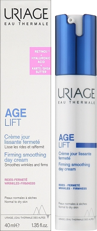 Uriage Укрепляющий разглаживающий дневной крем Age Lift Firming Smoothing Day Cream - фото N2