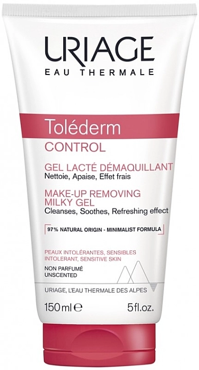 Uriage Молочный гель для снятия макияжа Tolederm Control Make-Up Removing Milky Gel - фото N1