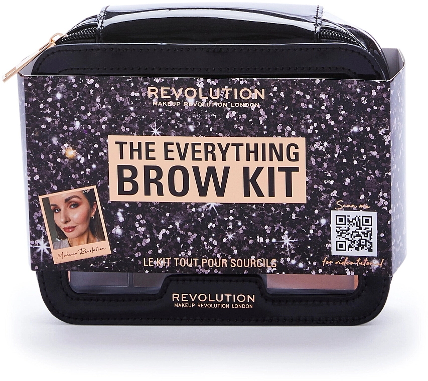 Makeup Revolution Набор, 8 продуктов "The Everything" Brow Kit Gift Set - фото N1