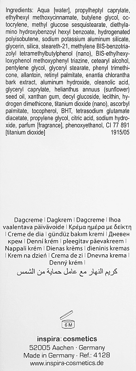 Inspira:cosmetics Крем для обличчя, противіковий ультралегкий SPF 30 Premium Age Protector Ultra SPF 30 - фото N3