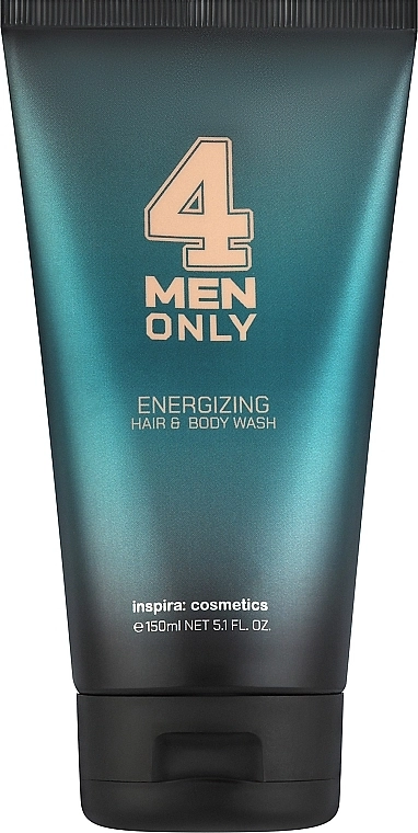 Inspira:cosmetics Энергетический шампунь-гель для душа 4 Men Only Energizing Shampoo-Shower Gel - фото N1