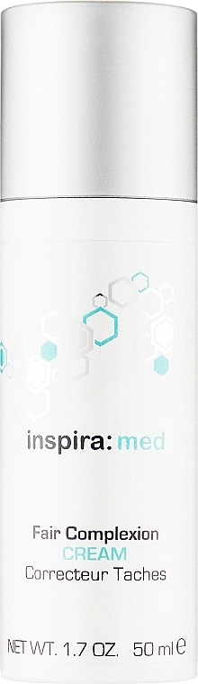 Inspira:cosmetics Освітлюючий крем з ліпоамінокислотами Med Fair Complexion Cream - фото N1