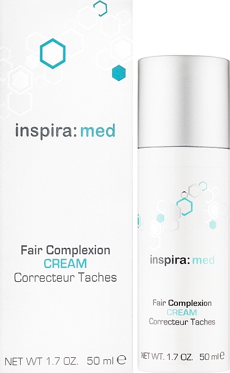 Inspira:cosmetics Освітлюючий крем з ліпоамінокислотами Med Fair Complexion Cream - фото N2