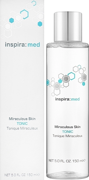 Inspira:cosmetics Тоник для лица с АНА&BHA Med Miraculous Skin Tonic Glow & Anti Ageing Effekt - фото N2