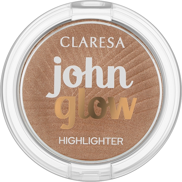 Claresa John Glow Pressed Highlighter Хайлайтер - фото N1