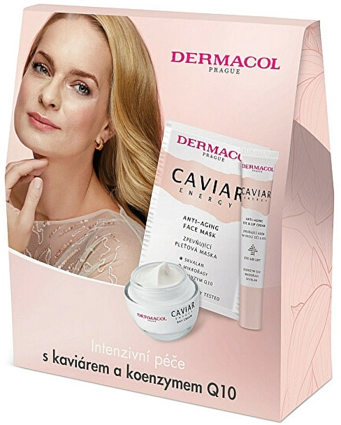 Dermacol Набір Caviar Energy I (cr/50ml + eye/cr/15ml + mask/16ml) - фото N1