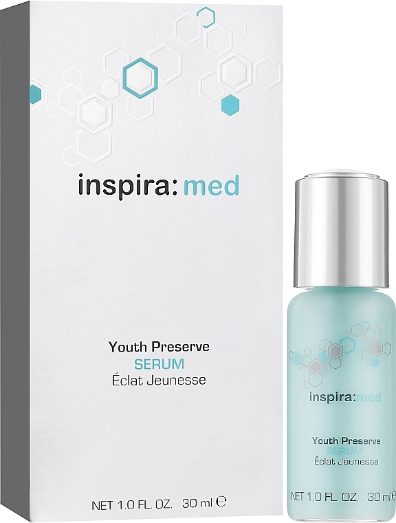 Inspira:cosmetics Ревитализирующая восстанавливающая антивозрастная сыворотка Med Youth Preserve Serum - фото N2