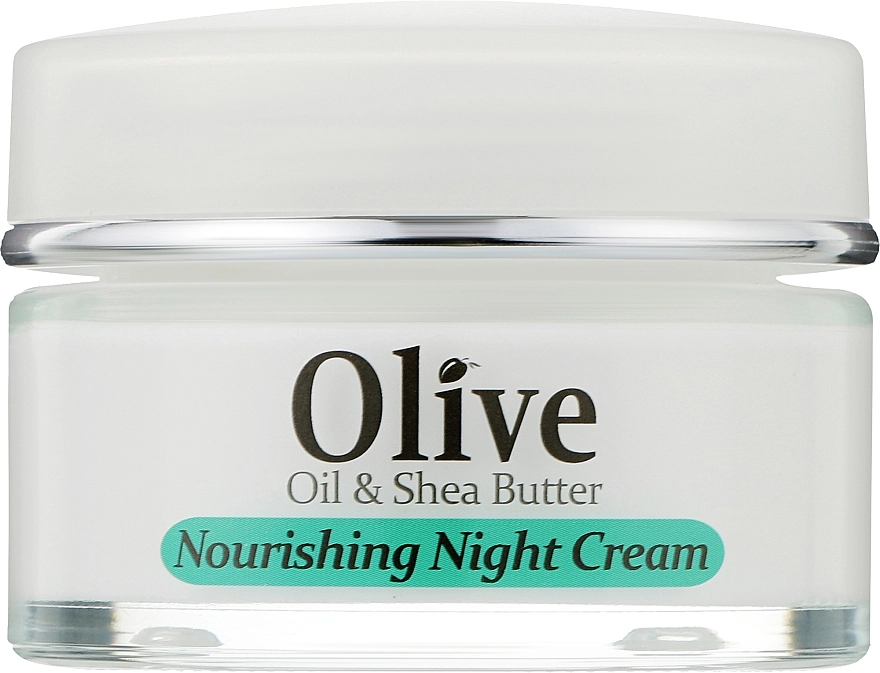 Madis Питательный ночной крем для лица с маслом ши HerbOlive Face Nourishing Night Cream - фото N1