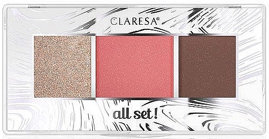 Claresa All Set! Contour Palette Палетка для контуринга - фото N1