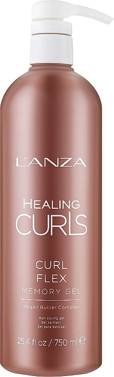 L'anza Гель для волос с эффектом памяти Healing Curl Flex Memory Gel - фото N1
