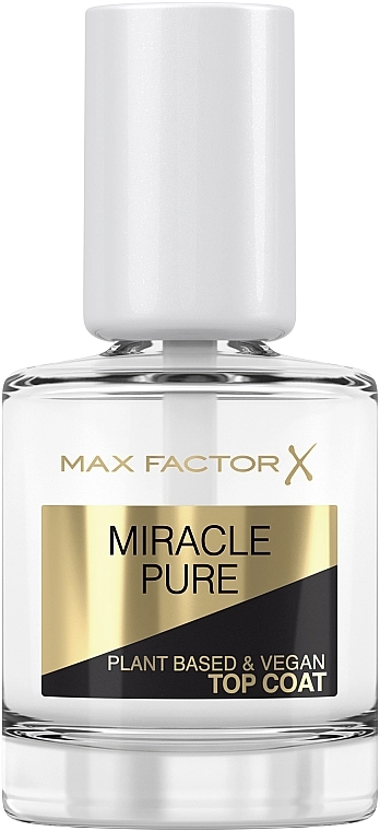 Max Factor Верхнє покриття для лаку Miracle Pure Top Coat - фото N1