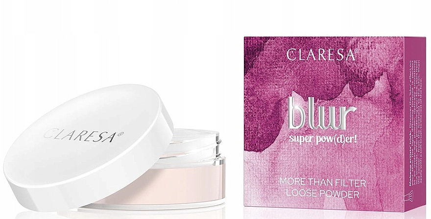 Claresa Blur Super Powder Розсипчаста пудра для обличчя - фото N1