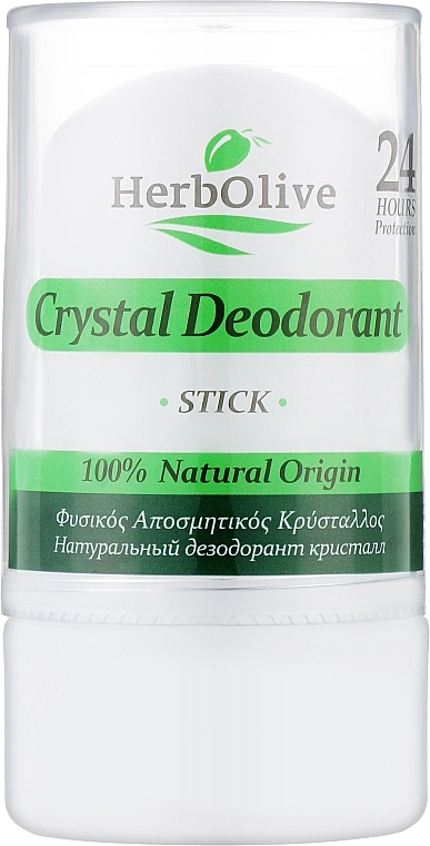 Madis Дезодорант "Кристал" HerbOlive Body Deodorant Crystal Stick - фото N1