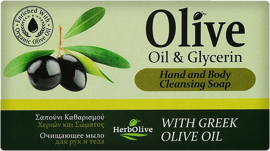 Madis Мыло с глицерином HerbOlive Bridge Olive Oil & Glycerine - фото N1
