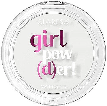 Claresa Pressed Powder Girl Pow (D) er! Прессованная пудра - фото N1