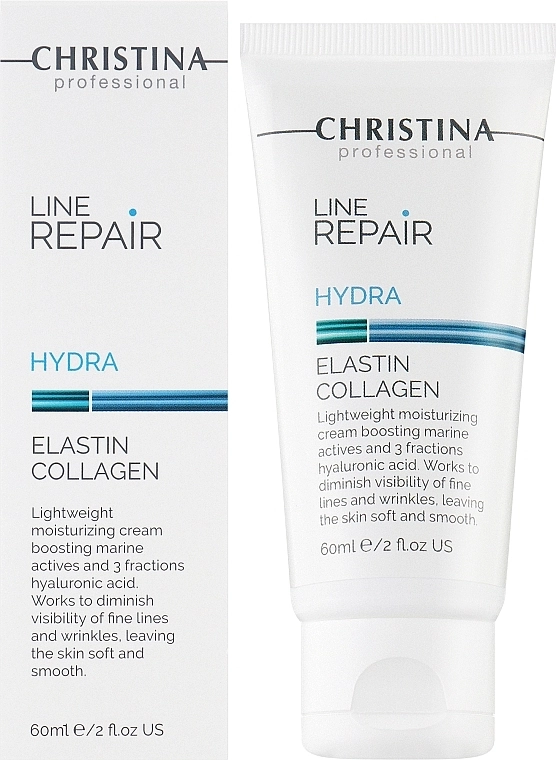 Christina Зволожувальний крем для обличчя "Еластин і колаген" Line Repair Hydra Elastin Collagen - фото N2