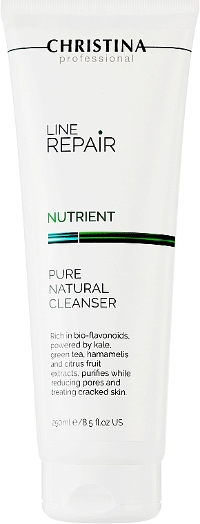 Натуральная очистительная пенка для лица - Christina Line Repair Nutrient Pure Natural Cleanser, 250ml - фото N1