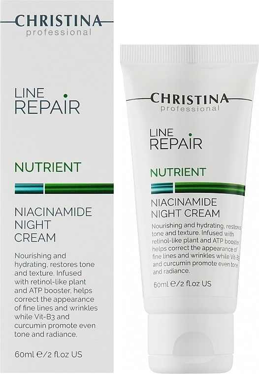 Christina Ночной крем для лица с ниацинамидом Line Repair Nutrient Niacinamide Night Cream - фото N2