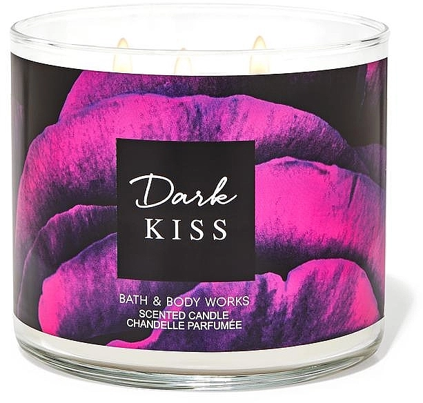 Bath & Body Works Bath and Body Works Dark Kiss 3-Wick Candle Ароматическая свеча - фото N1