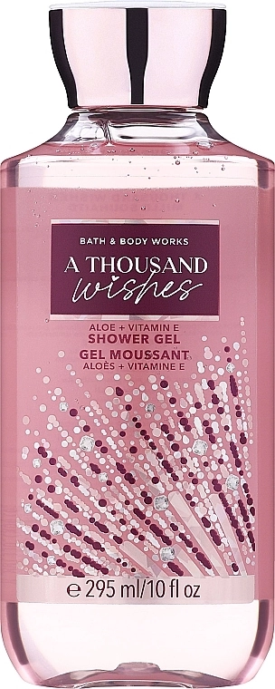 Bath & Body Works A Thousand Wishes 2020 Aloe + Vitamin E Shower Gel Гель для душа - фото N1