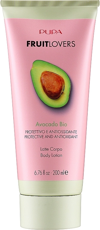 Pupa Набір Fruit Lovers Avocado (body/lotion/200 + box) - фото N2