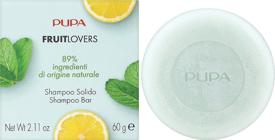 Pupa Набір Fruit Lovers (body/lotion/200 + shampoo/bar/60g + box) - фото N3