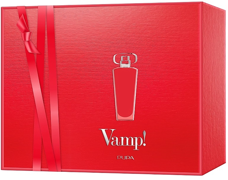 Pupa Vamp Red Набір (edp/100ml + mascara/9ml + eye/pencil/0,35g) - фото N1