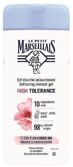 Le Petit Marseillais Гель для душа "Цветок миндаля" High Tolerance Almond Blossom Softening Shower Gel - фото N1