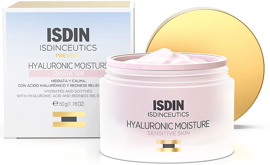 Isdin Крем для чутливої шкіри Isdinceutics Hyaluronic Moisture - фото N1