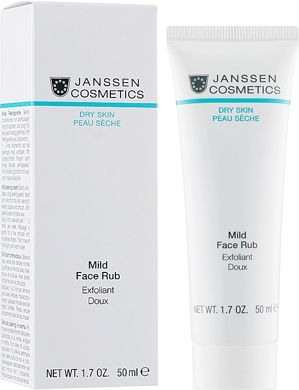 Janssen Cosmetics М'який скраб з гранулами жожоба Mild Face Rub - фото N2