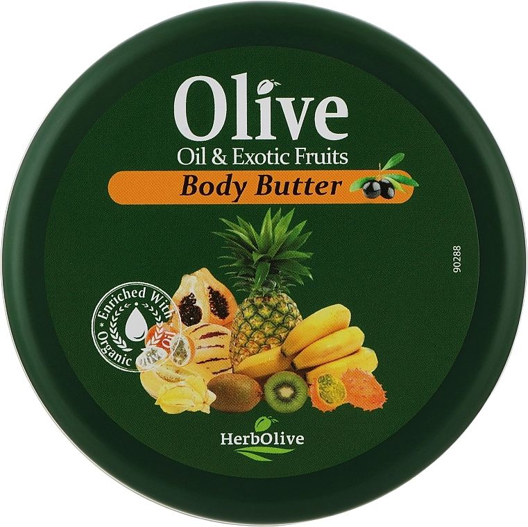 Madis Олія для тіла з екстрактом екзотичних фруктів HerbOlive Olive Oil & Exotic Fruits Body Butter - фото N1