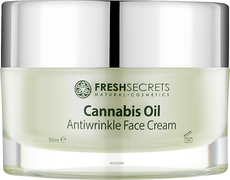 Madis Крем для обличчя "Проти зморщок" Fresh Secrets Cannabis Oil Antiwrinkle Face Cream - фото N1