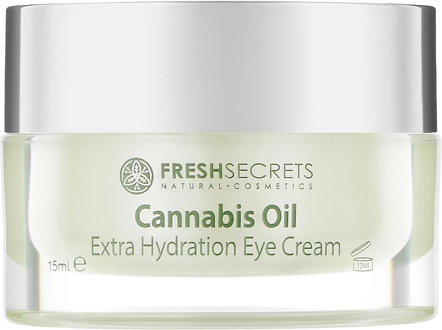 Madis Крем для області навколо очей "Екстразволожувальний" Fresh Secrets Cannabis Oil Extra Hydration Eye Cream - фото N1