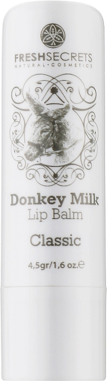 Madis Гигиеническая губная помада Fresh Secrets Donkey Milk Classic Lip Balm - фото N1