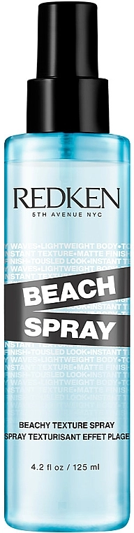 Redken Легкий текстурирующий спрей для создания эффекта пляжных локонов Beach Spray - фото N1