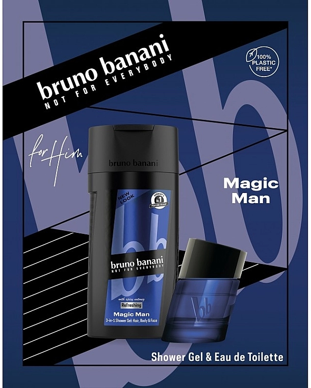 Bruno Banani Magic Man Набор (edt/30ml + sh/gel/250ml) - фото N1